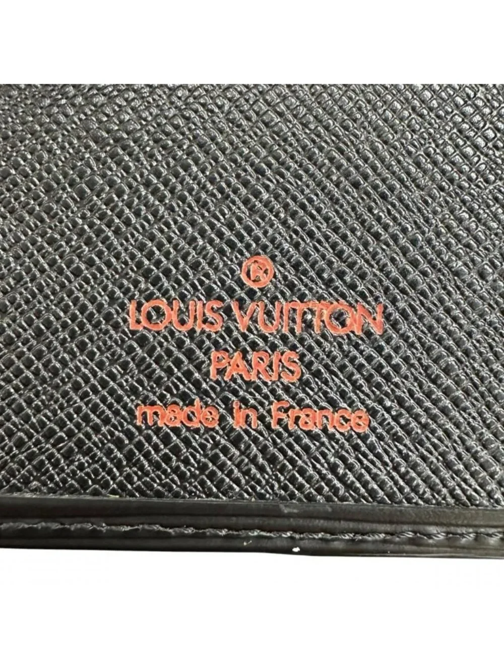 Louis Vuitton Bifold Wallet Portefeuille Marco Epi Leather Black